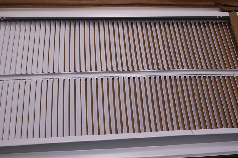 Hart & Cooley  Air Filter Grille Steel White 14&quot;x 30&quot;