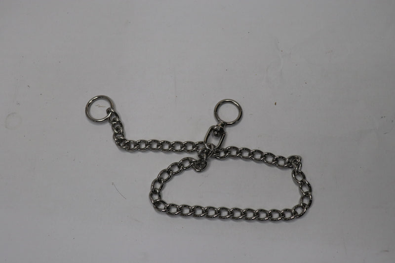 Bozlun Chain Dog Training Choke Collar 3.5mm x 23.6"