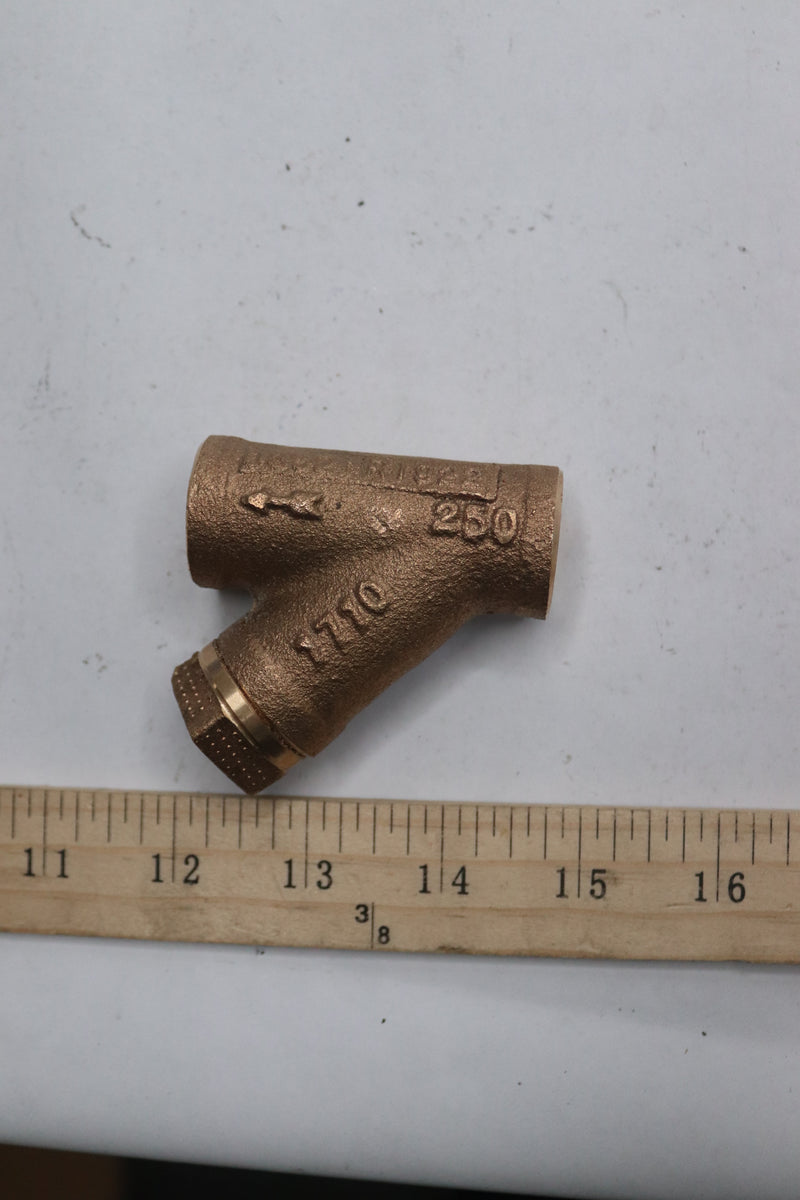 Mueller Wye Steam Pipe Bronze 3/8" R1922