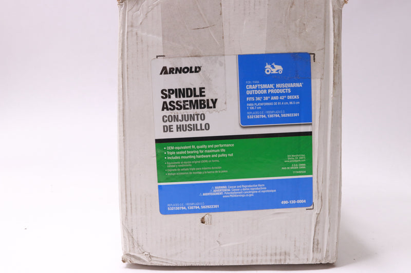 Arnold Spindle Assembly Hop 490-130-0004