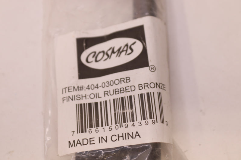 Cosmas Slim Line Euro Style Bar Pull Oil Rubbed Bronze 3" 404-030ORB