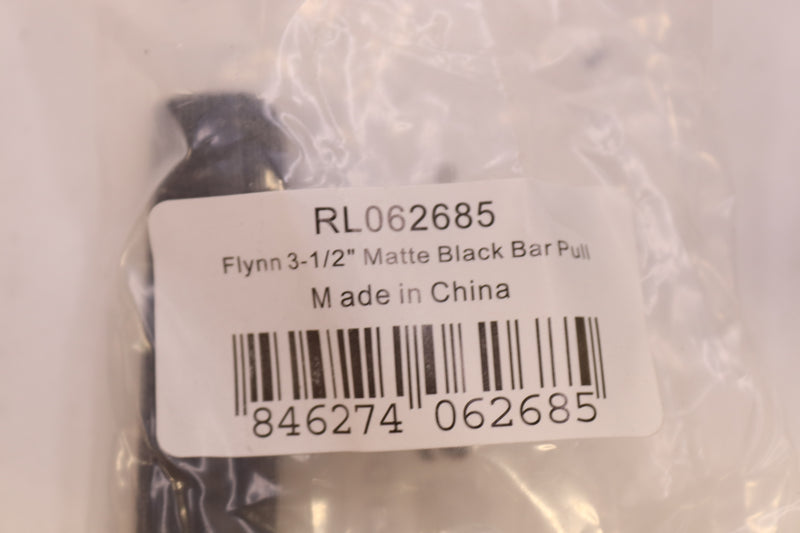 Sumner Street Flynn Rectangular Bar Drawer Pull Matte Black 3-1/2-In RL062685