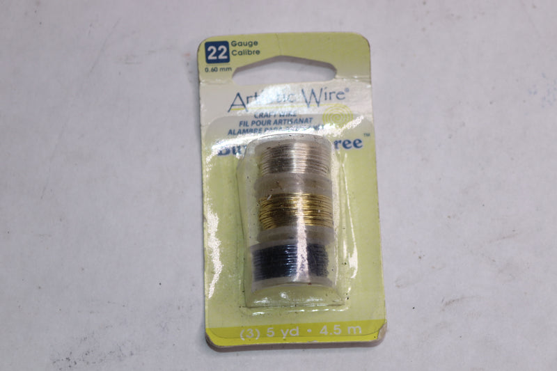 Artistic Wire Craft Wire 22 Gauge 5 Yard AWP-22-BT3-02