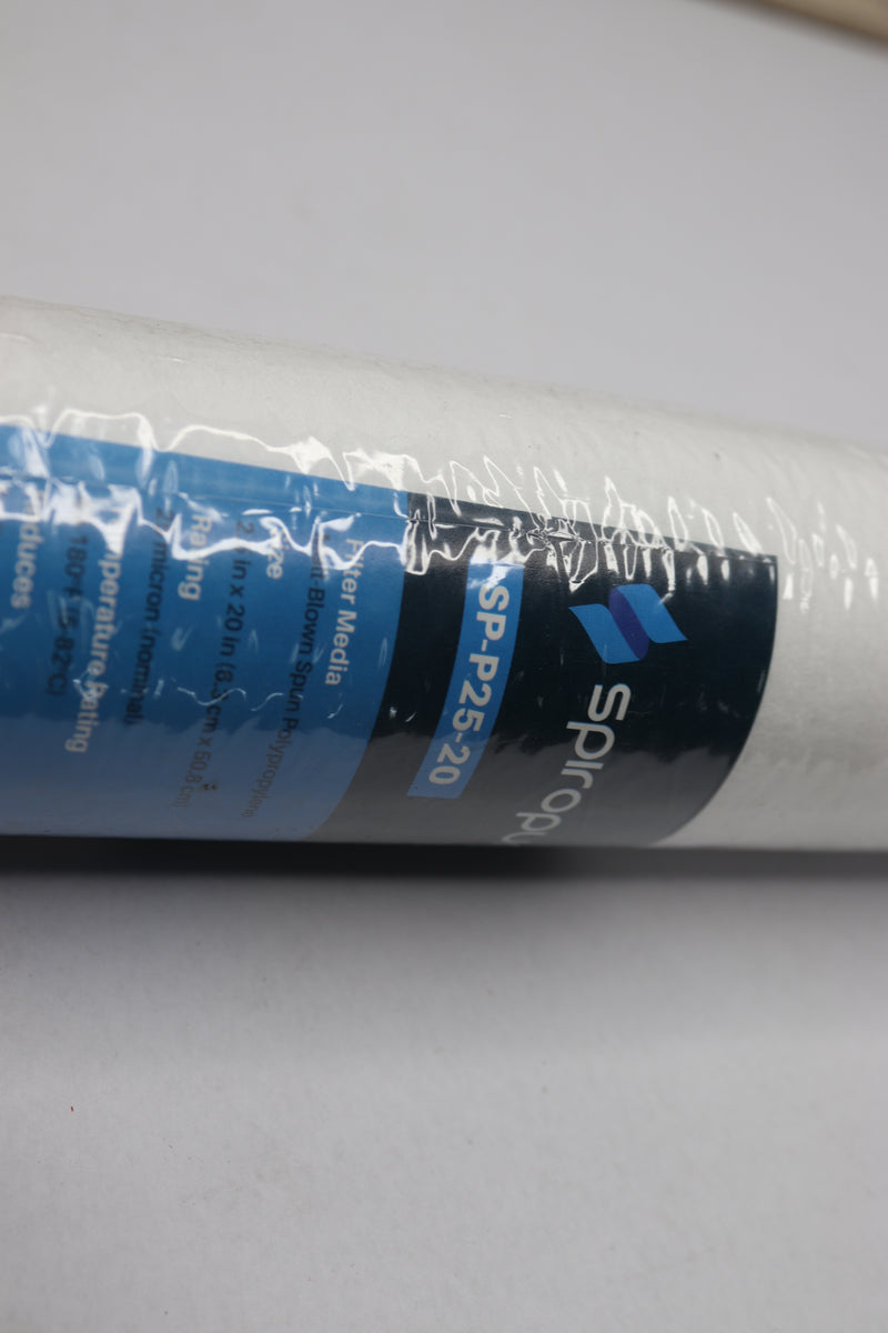 SpiroPure Water Filter 25 Micron 20" x 2.5" SP-P25-20