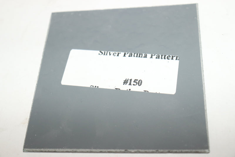 Alderfer Glass Patuna Pattern Mirror Silver 1/8" Thick x 4" x 4" 150