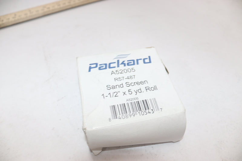 Packard Sandscreen Cloth 1-1/2" x 5yd R57-487