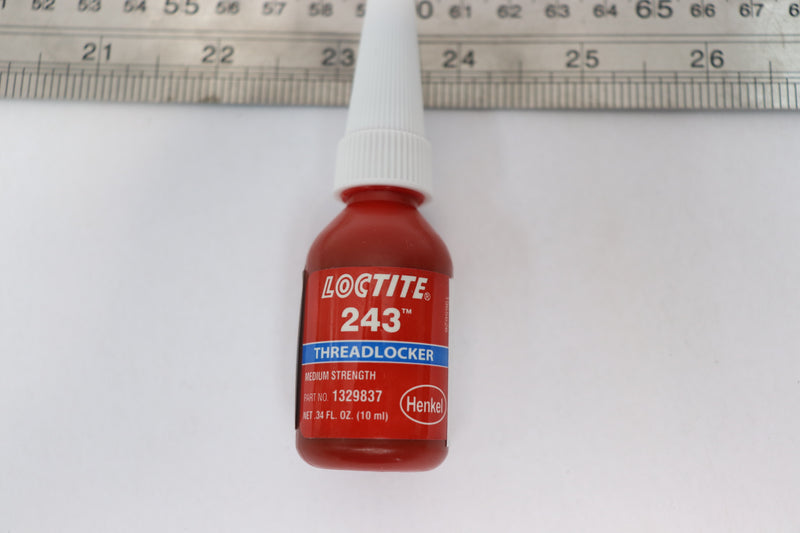 Loctite Threadlocker Adhesive Blue 10 ml Bottle 1329837