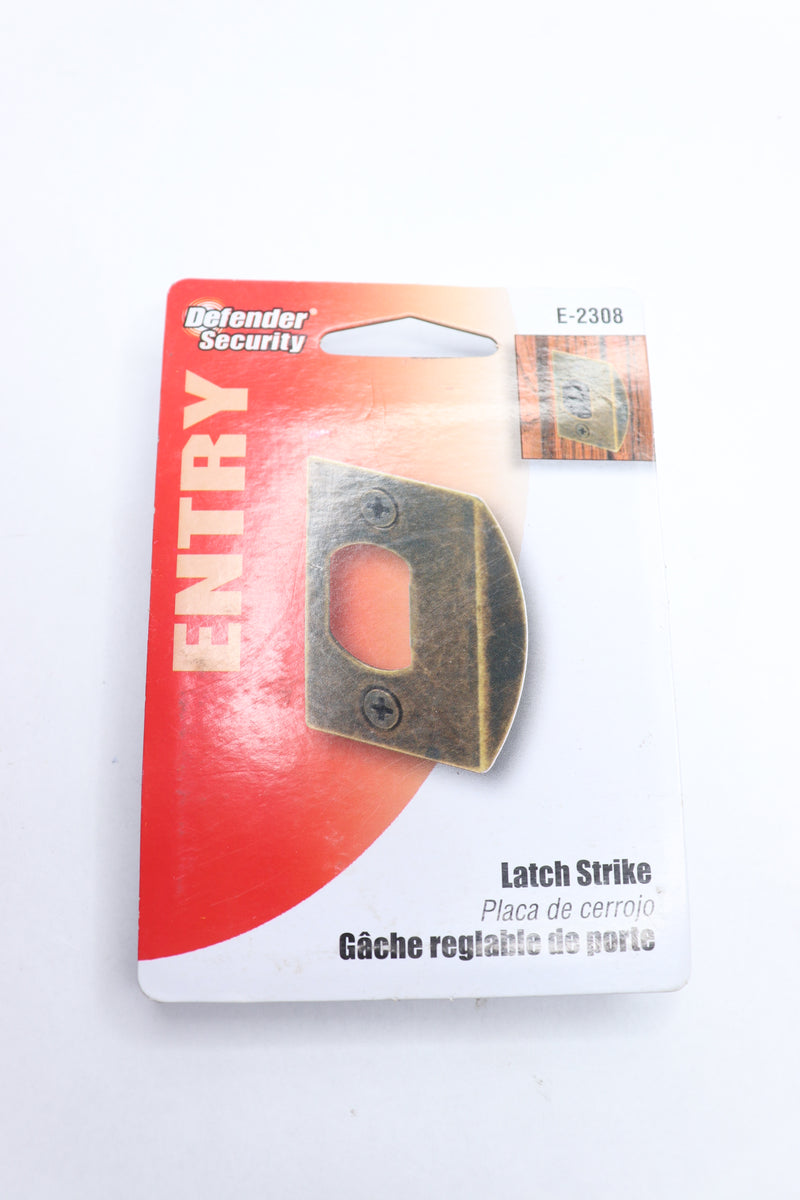 Defender Security Standard Latch Strike Steel 1-5/8" E-2308
