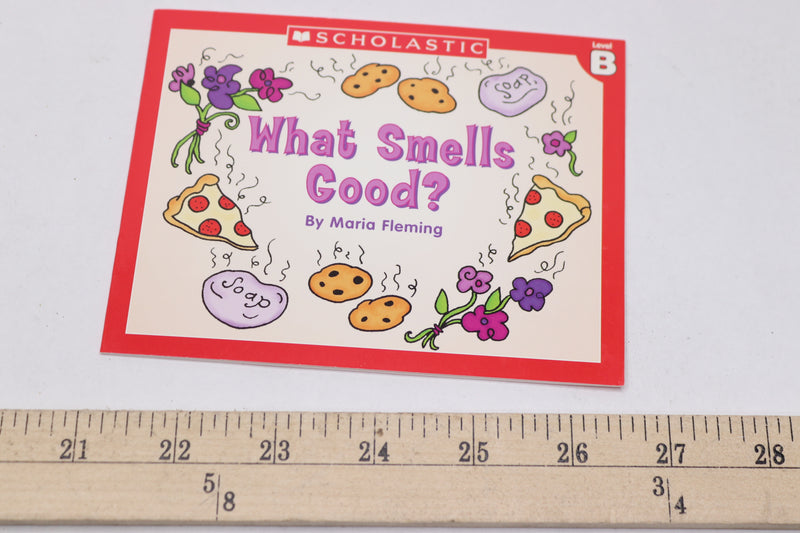 Scholastic "What Smells Good?" Level B Little Leveled Readers Book Paperback