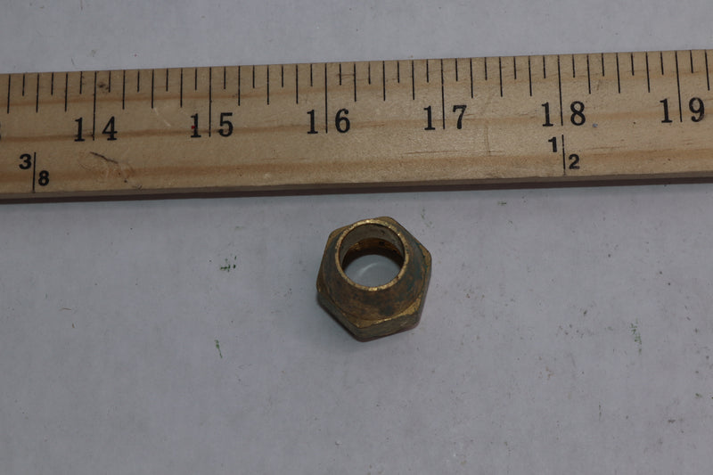 Everbilt Forged Flare Brass Nut Fitting 5/8"