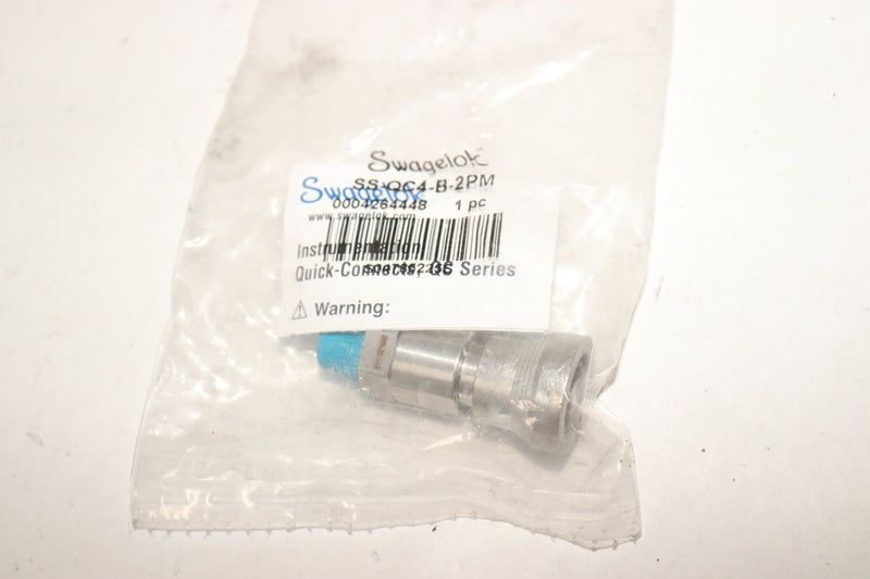 Swagelok Quick Connector Pipe Body 1/8" NPT Outside SS-QC4-B-2PM