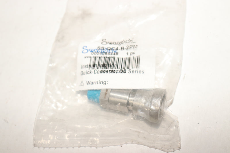 Swagelok Quick Connector Pipe Body 1/8" NPT Outside SS-QC4-B-2PM