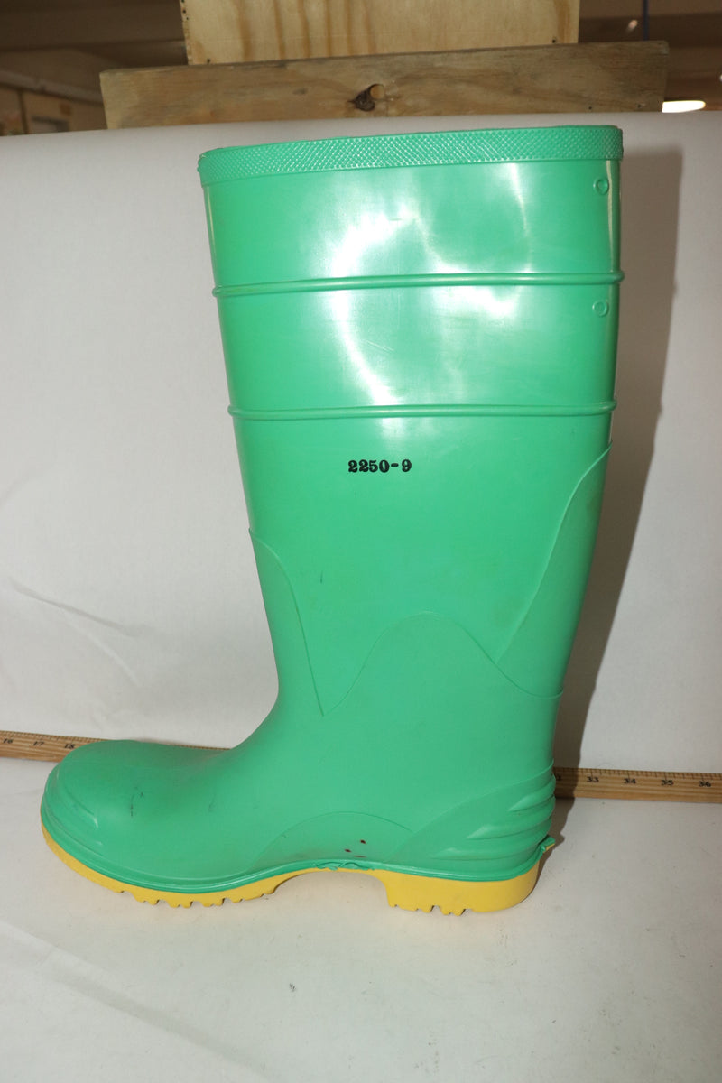 Dunlop Hazmax Safety Protective Boots Steel Toe/Midsole Green Size 11 87012-OS