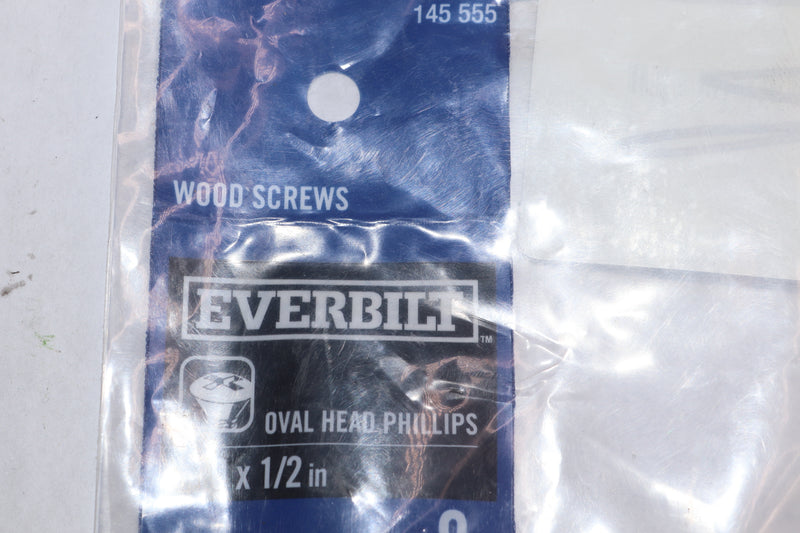 (8-Pk) Everbilt Oval Head Wood Screws