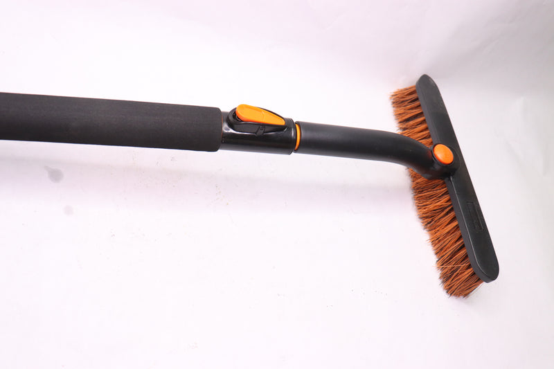 Snow Moover Extendable Car Snow Brush with Squeegee & Ice Scraper 39"