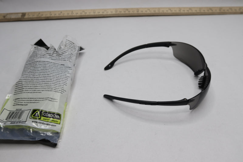 Cordova Jackal Safety Glasses Black EGF20S