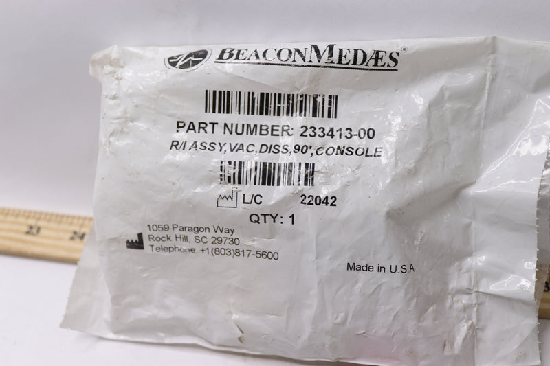 Beacon Medaes MedVac 90-Degree Male Diss Rough-In Assembly 233413-00