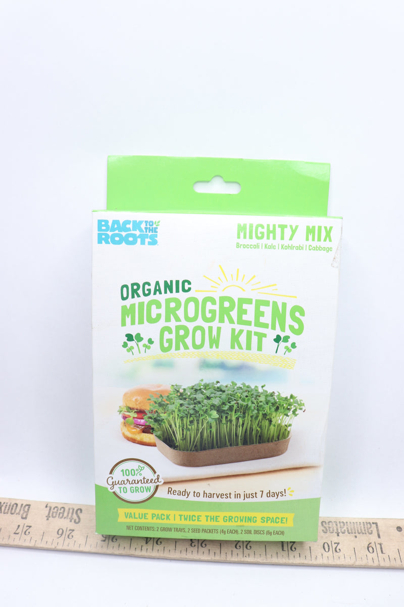 Back To The Roots Organic Microgreen Mighty Mix Grow Kit C42001V2
