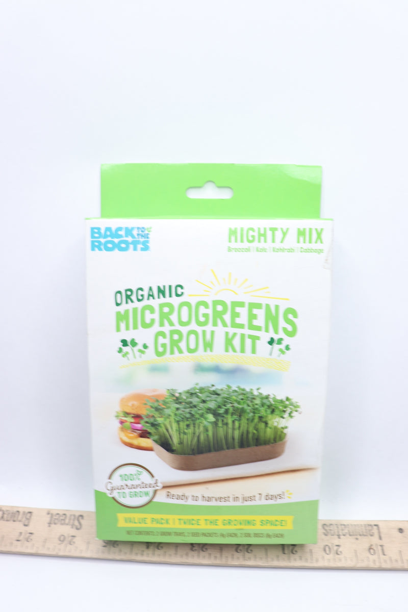 Back To The Roots Organic Microgreen Mighty Mix Grow Kit C42001V2