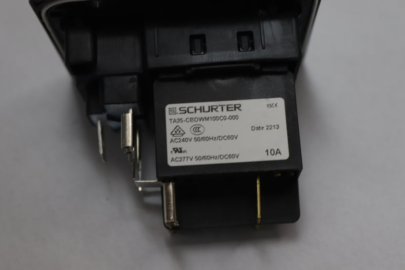 Schurter Connector Power Entry Plug 20A 250V TA35-CBDWM100C0-000