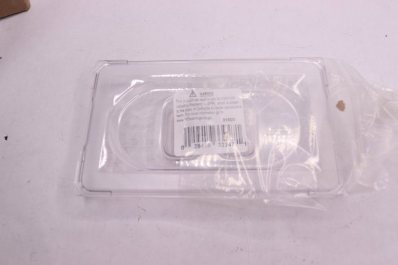 Vollrath Clear Low Temp Solid Pan Cover 1/9" Size 31900