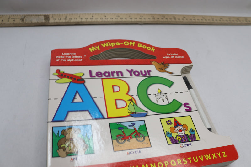 Flying Frog Alphabet Learning Book w/ Black Marker for Kids 978-1-934967-67-6