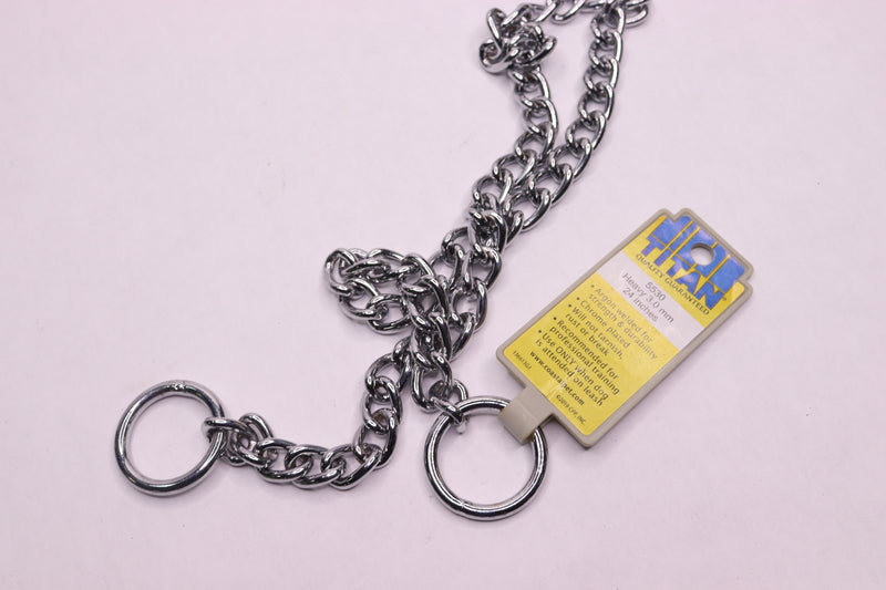 Titan Heavy Dog Chain 3.0mm x 24" 5530