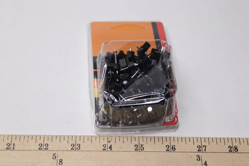 (100-Pk) Gardner Bender Low Voltage Plastic Staple Polyethylene 3/16" PSB-160