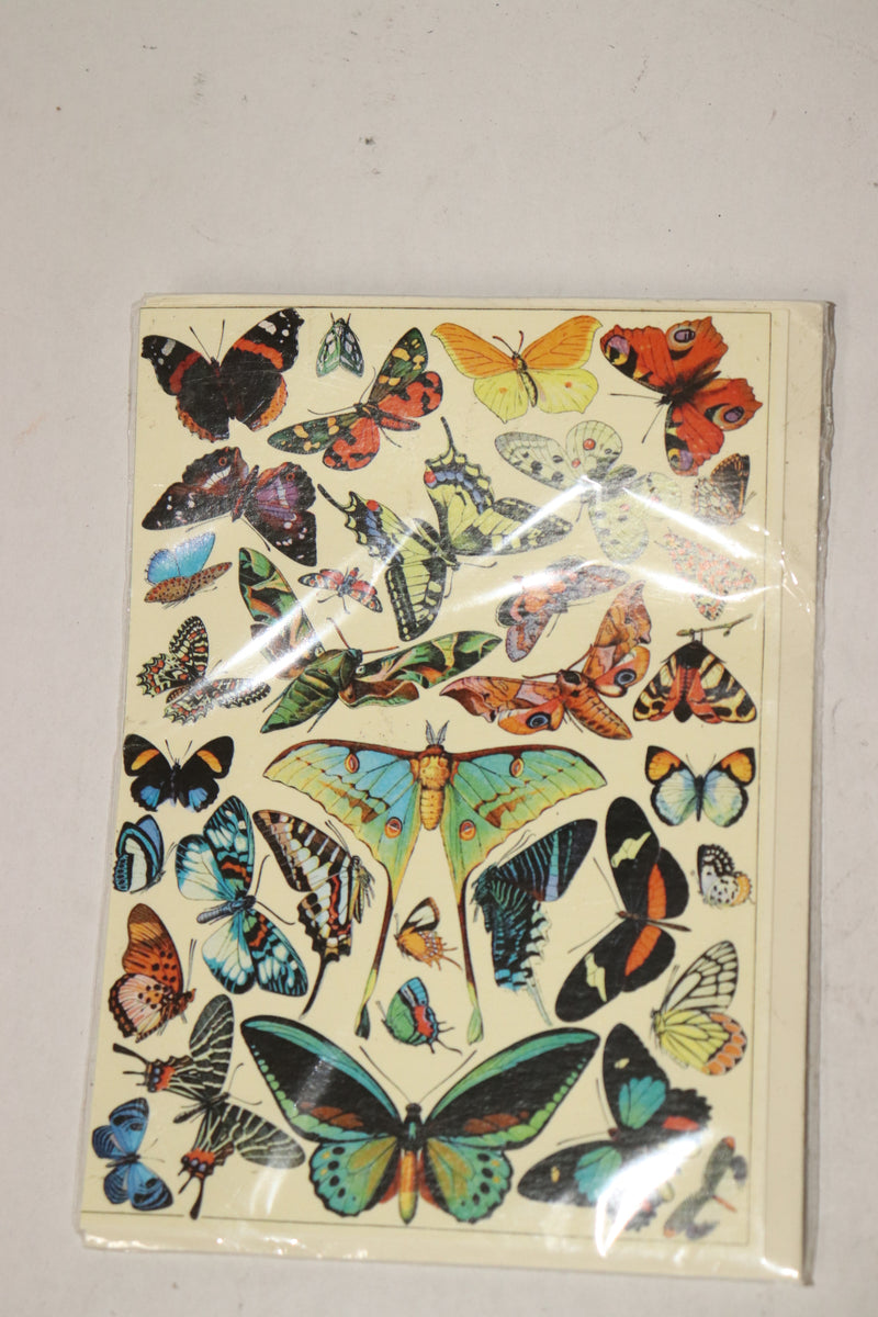 Madame Treacle Vintage Collection Card Butterflies RS210