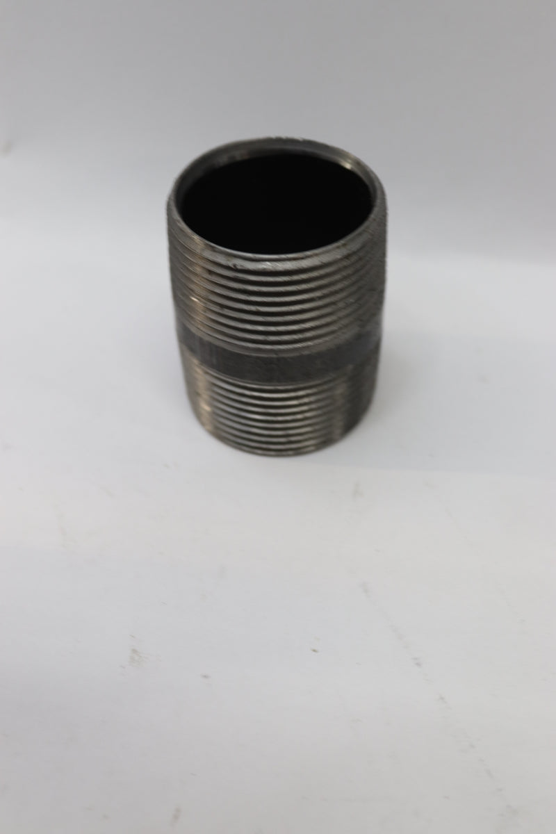 Midland Industries Pipe Nipple Steel Black 1-1/4&quot; x 2&quot; 57121