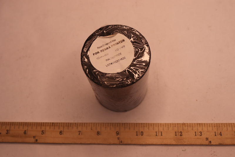 Accurate Films Thermal Transfer Ribbon for Zebra Printer 102mm x 450m