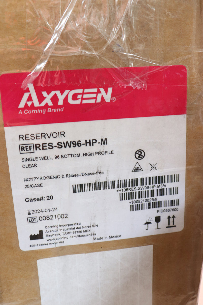 (20-Pk) Axygen High Profile Single Well Robotic Reagent Reservoir RES-SW96-HP-M