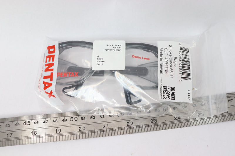 Pentax Eagle Safety Glasses Smoke Black Size 56-11