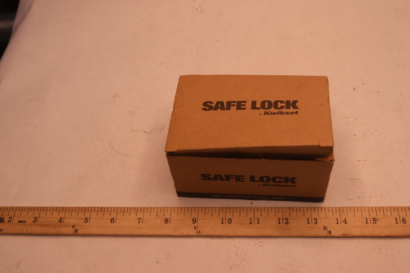 Kwikset Safelock Daylon Non-Turning One-Sided Door Lever Nickel SL7000DALSQT15
