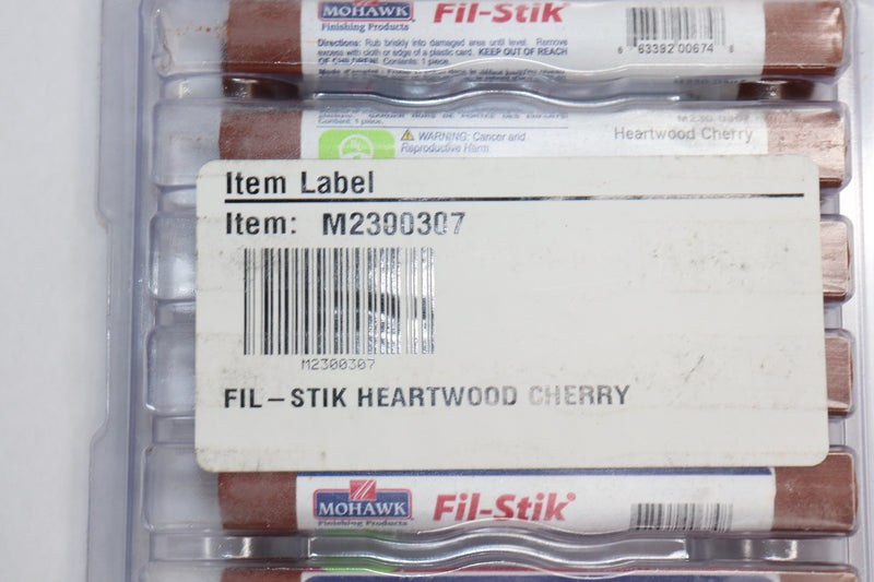 (12-Pk) Mohawk Putty Stick Heartwood Cherry M2300307