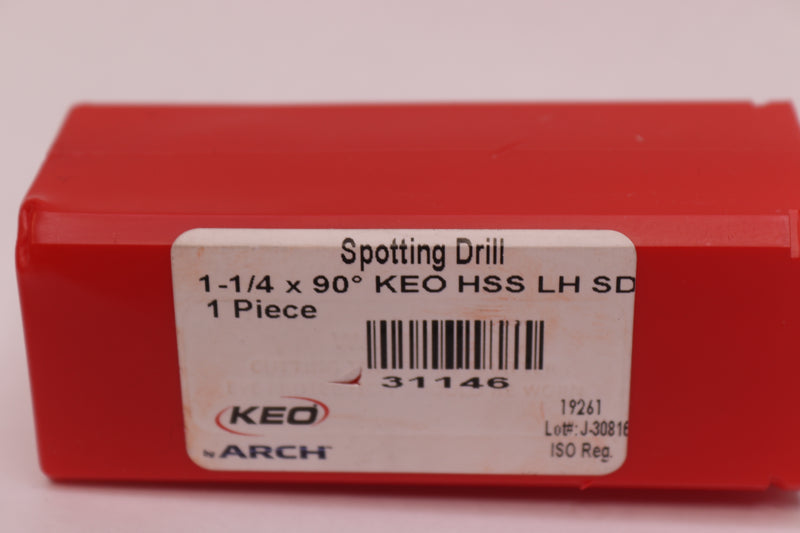 Keo Spotting Drill Bit 1 1/4 x 90 Degrees 31146