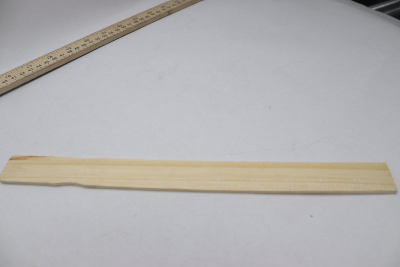 Home Depot Ruler Paint Stick Wood 12" Long x 3/16" Thick C133156