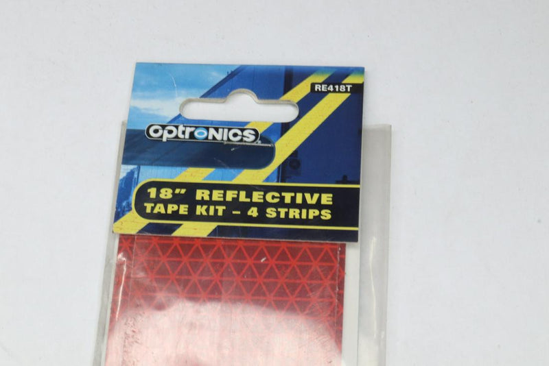 (4-Pk) Optronics Reflective Tape Kit 4-Strips 18" RE418T
