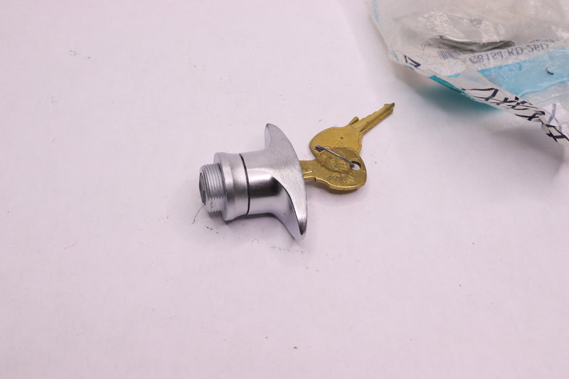 Compx Pin Tumbler Knob Lock with 2 Keys C8154-KD-26D