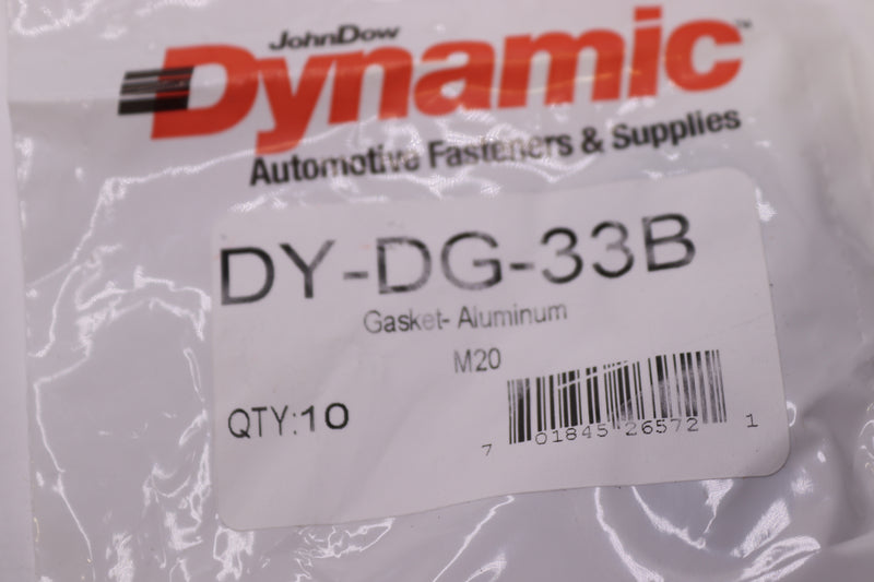 Dynamic Aluminum Gasket M20 DY-DG-33B - 10 Pack