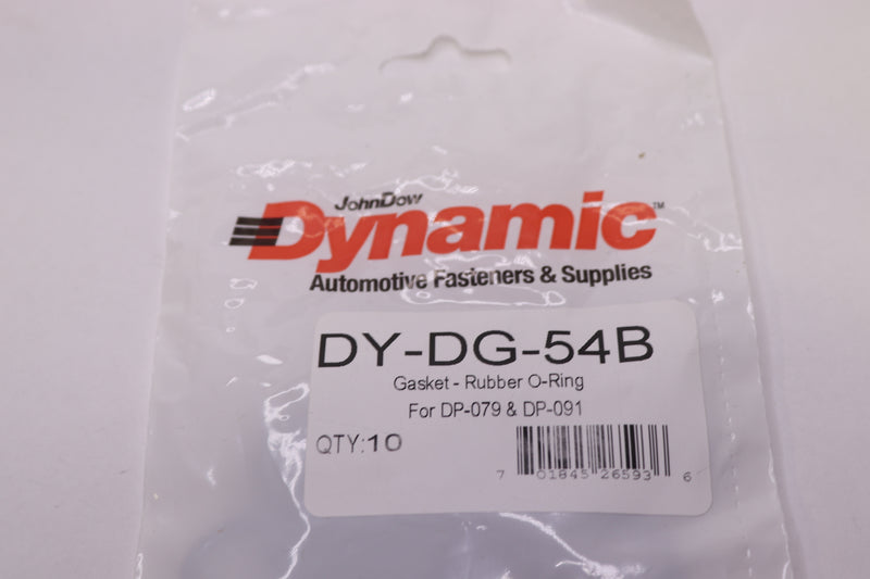 Dynamic  Rubber O-Ring Gasket DY-DB-54B - 10 Pack