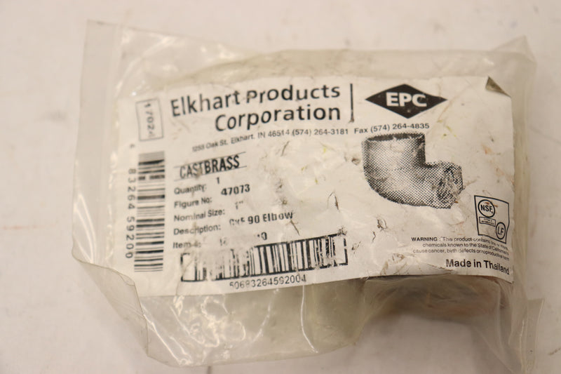 Elkhart Products Elbow Fitting 90° 3/4" 47073