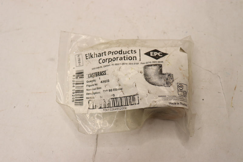 Elkhart Products Elbow Fitting 90° 3/4" 47073