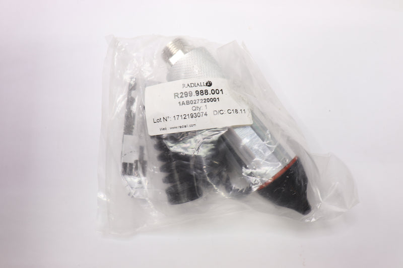 Radiall Short Kit Plug R2CT Optical LC Patchcords RJ45 3" x 1" R299.988.001