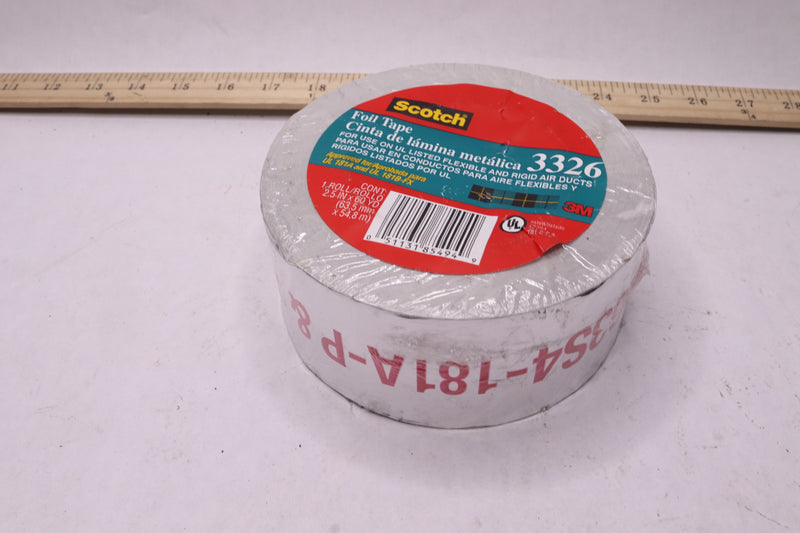 Scotch Foil Adhesive Tape 60 Yards Length x 2-1/2" W