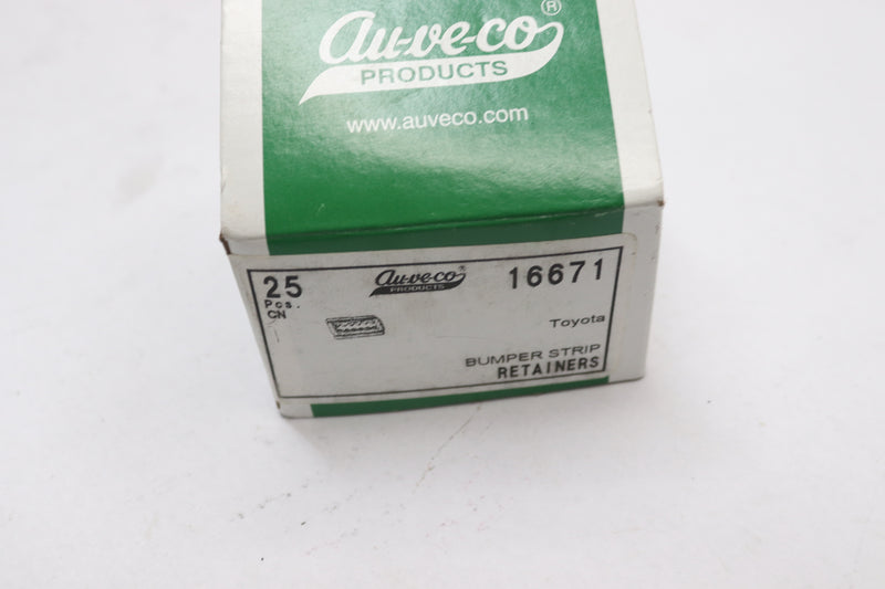 (25-Pk) Auveco Bumper Strip Retainer 16671
