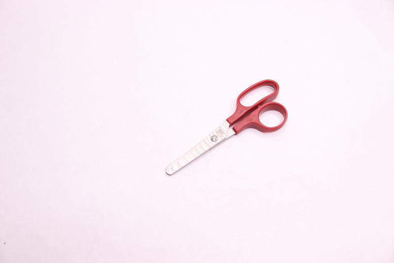 Charles Leonard Blunt Tip Children's Scissors Red 5" 77510