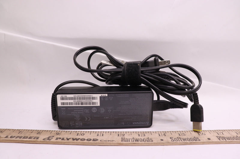 Lenovo Slim Tip Ac Adapter with 2 Pin Power Cord Black 90W 37" 0B46994