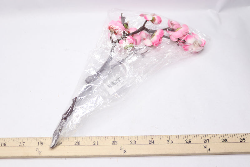 Newpee Artificial Plum Blossom Decorative Silk Flower Pink 21066434