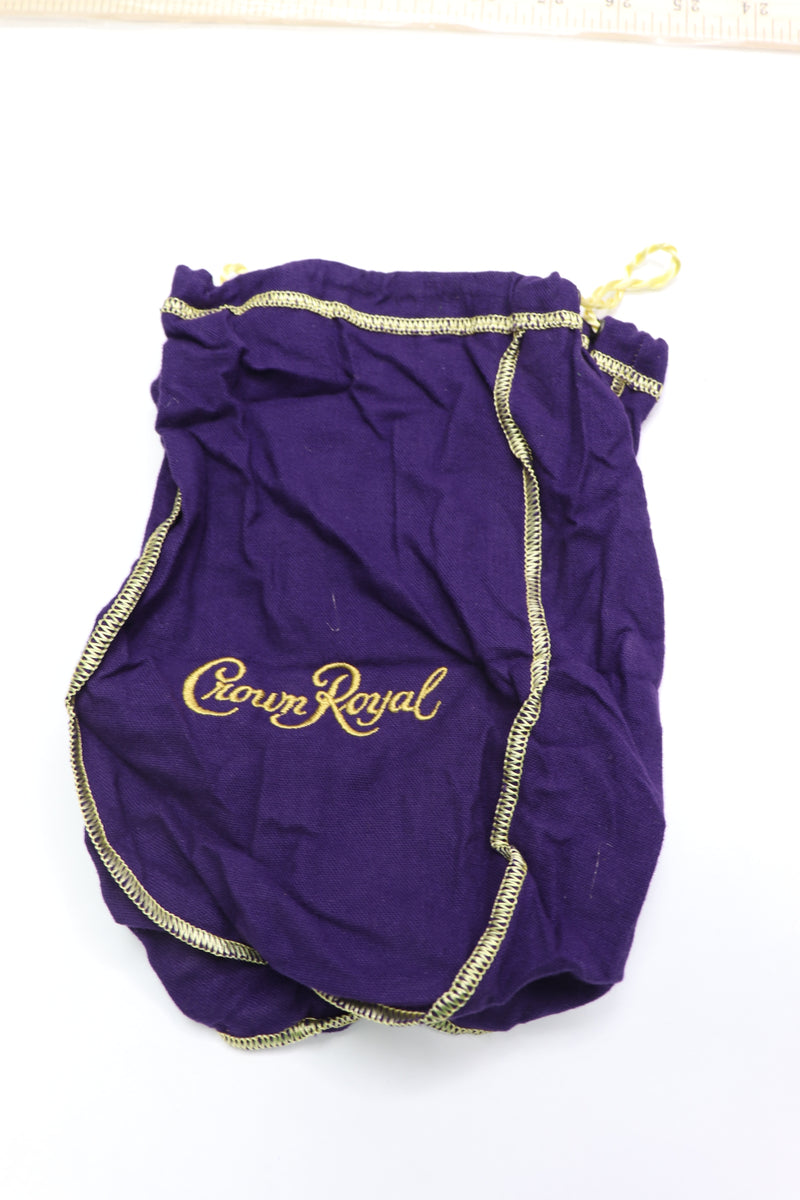 Crown Royal Bag Purple 9.65 x 8.43 x 0.75"